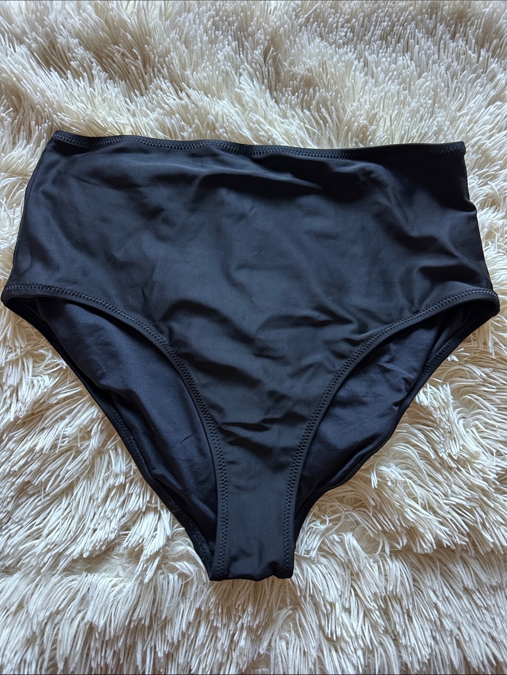 Old Navy High-Waist Black Swim Bottom